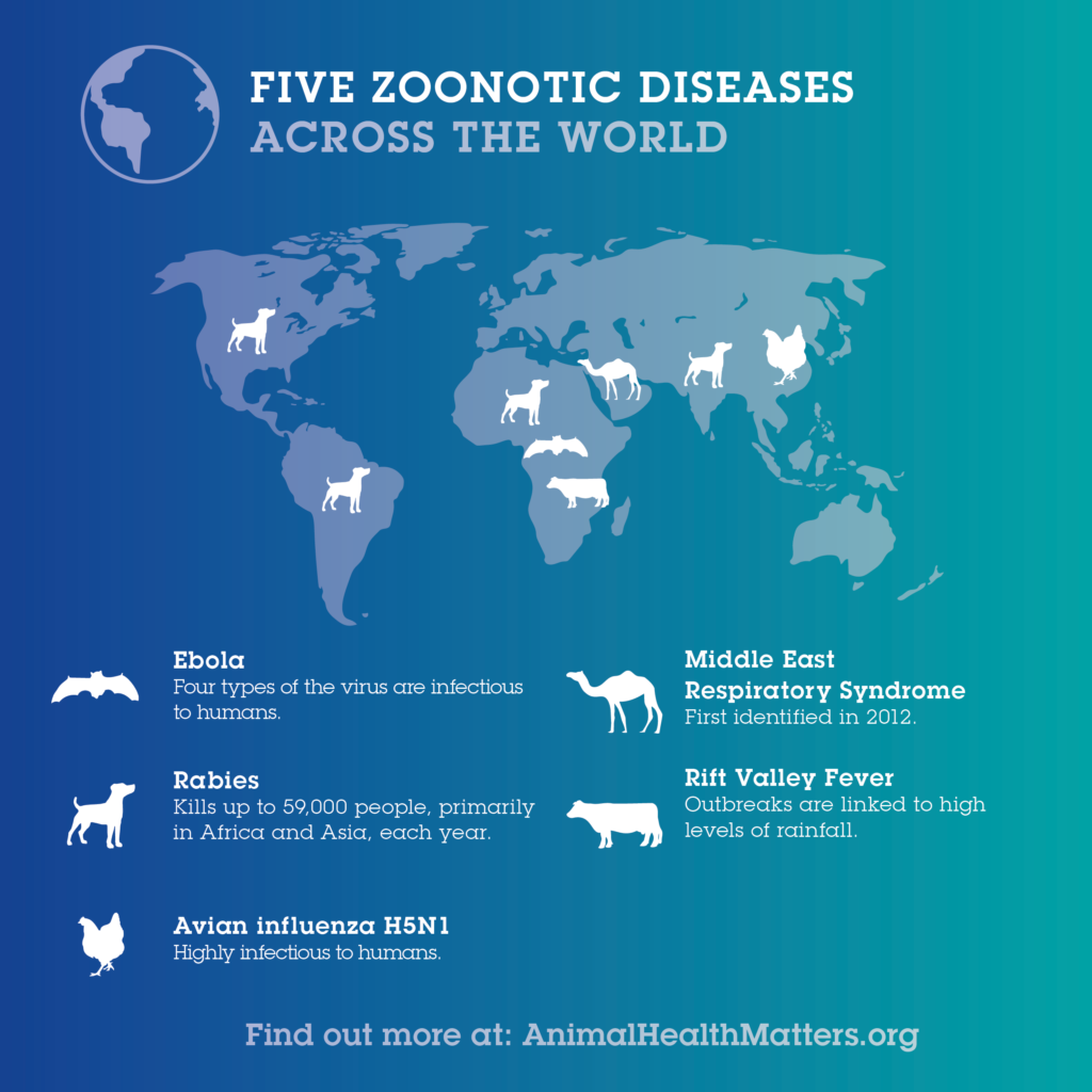 Five Zoonotic Diseases Across the World